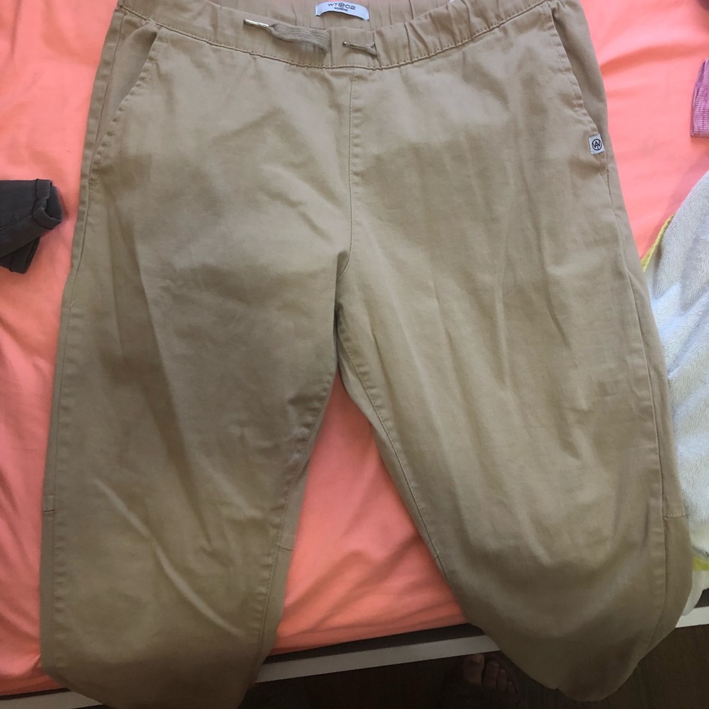 jogger khaki Jean pants